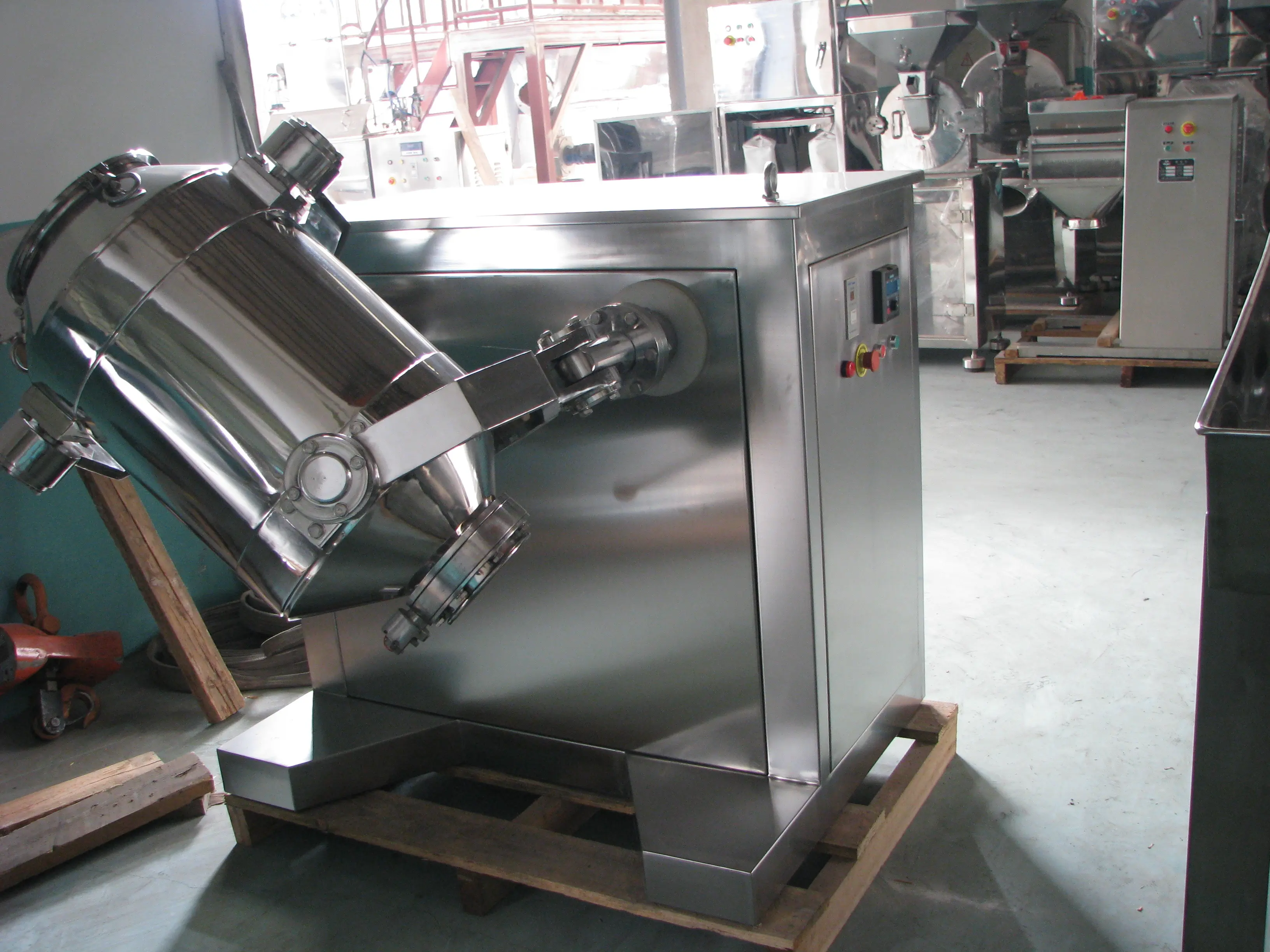 OEM Blister Tablet Packing Machine SUPM 3D Mixer 2
