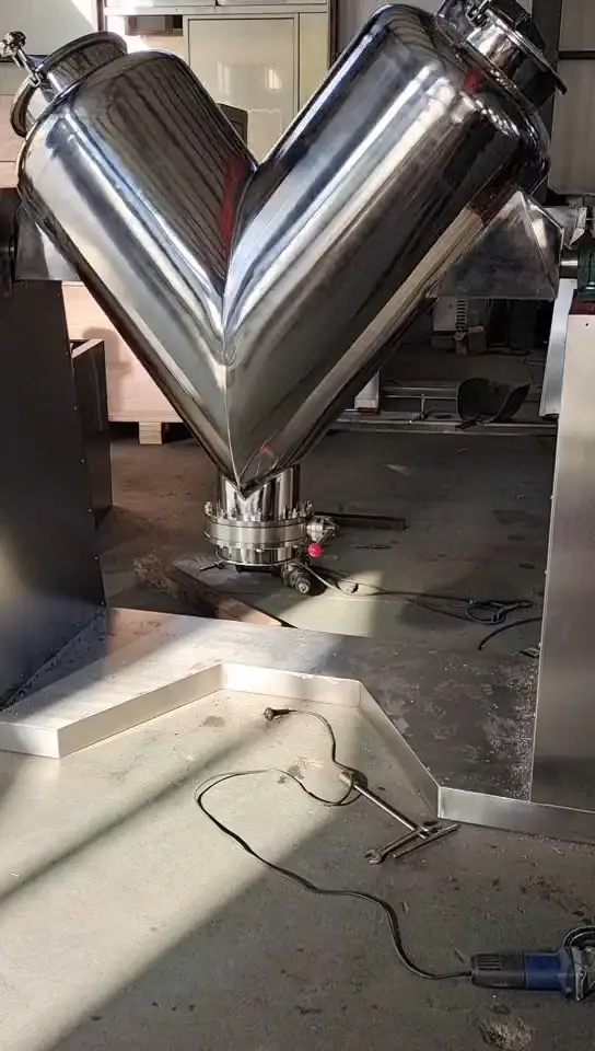 Powder Blender SUPM Manufacture 12hour Response 1