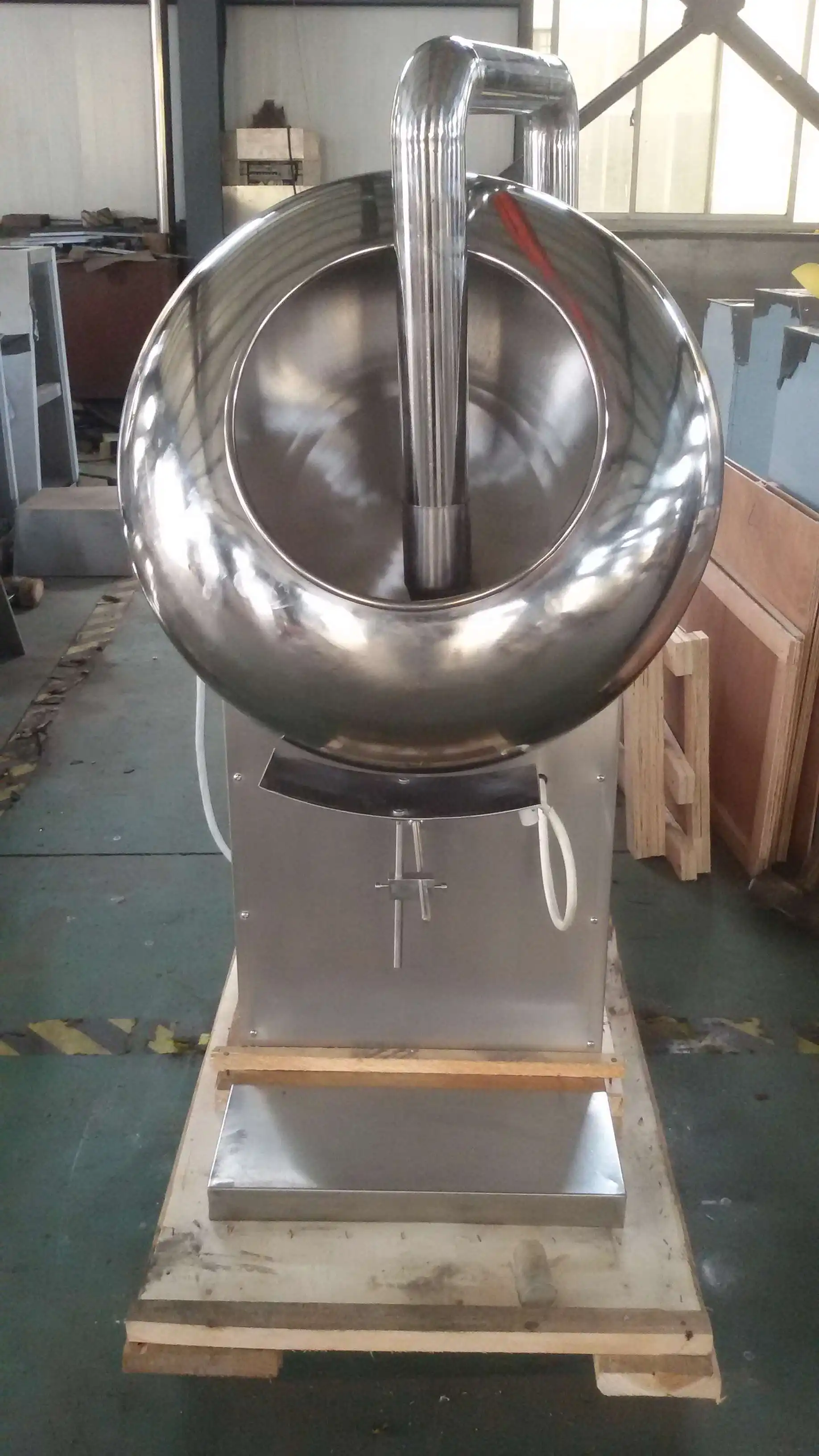 Bosch Pharma Machines Water Chestnut Type Sugar Coating Machine by SUPM 7