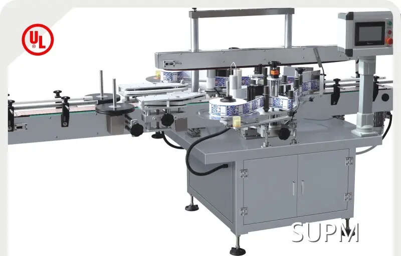 Food Packaging Assembly Line Double Sided Labeling Machine by SUPM 1