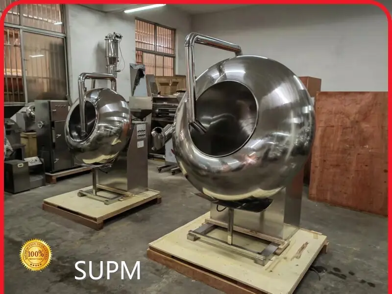 Tablet Film Coating Machine Water Chestnut Type Sugar Coating Machine - - SUPM 1