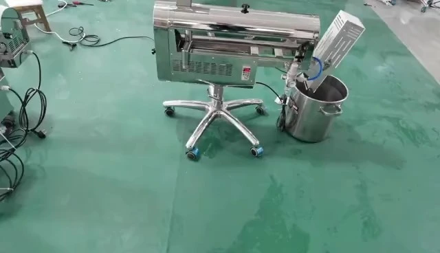 Máquina automática de polimento de cápsulas de medicamentos 1