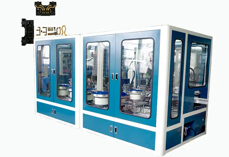 Máquina automática de ensamblaje de interruptores de control simple y doble de fabricación en fábrica 1
