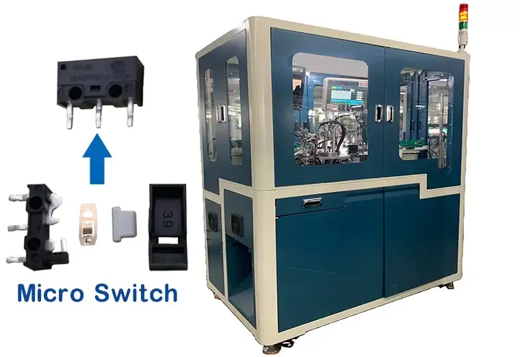 High Speed Small Micro Switch Automatic Assembly Machine Production Line 1