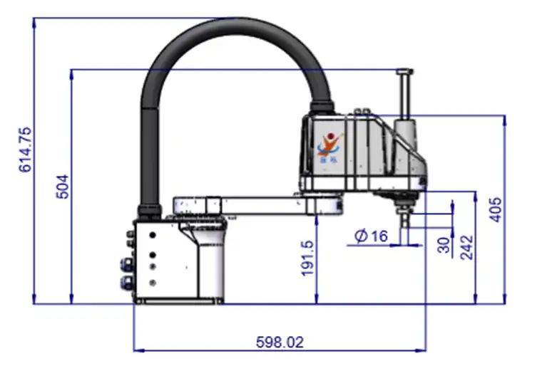 Industrial 4-axis 5-axis 6-axis dof Desktop Toy Pick and Place Robot Arm Machine 1