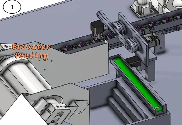 automatic vibration bowl feeder sorting feeding system machine 1