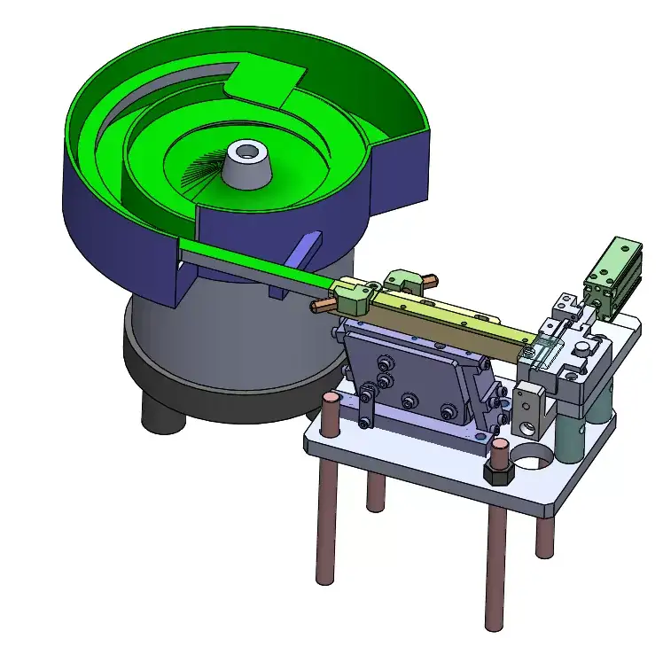عالية السرعة CNC التلقائي الصناعية تهتز السلطانية مغذيات الاهتزاز سستة لمشبك معدني الدقة 1
