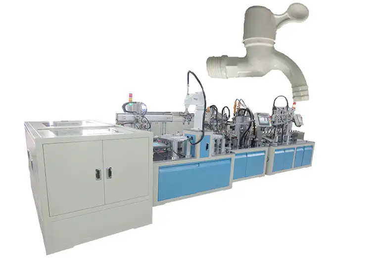 Produktionslinie für automatische Montagemaschinen für Wasserreiniger-Wasserhahnteile 1