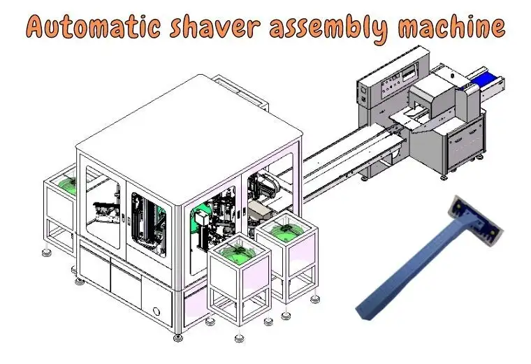 Máquina automática de montaje de afeitadoras 1
