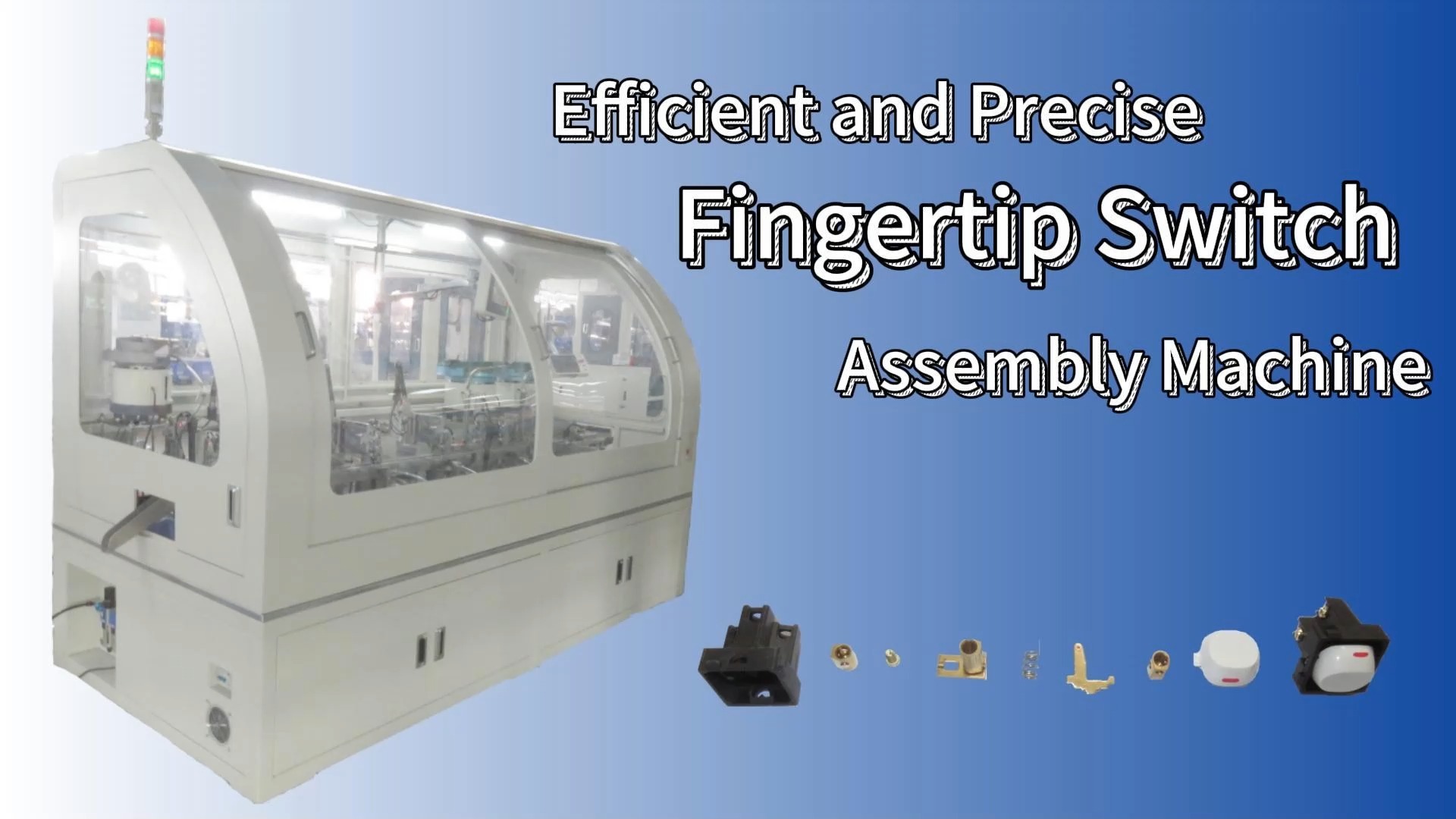 Efficient and Precise Fingertip Switch Automatic Assembly Machine 1