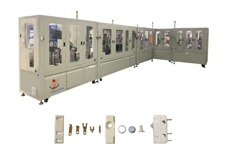 Micro Switch Assembly Machine Manufacturer by Yicheng 2