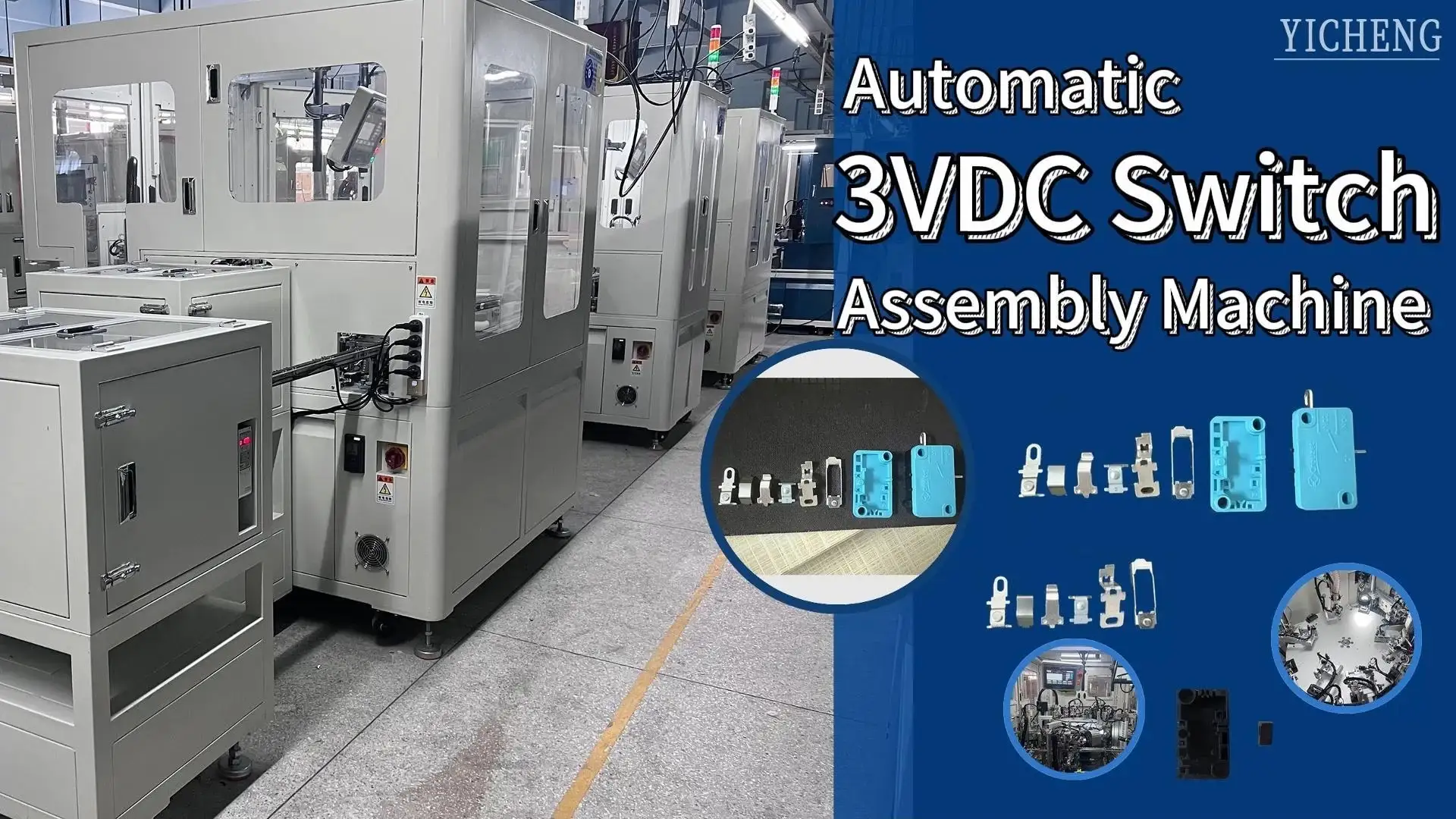 3VDC-Produktionslinie für elektrische Schaltermontagemaschinen vom chinesischen Hersteller 1