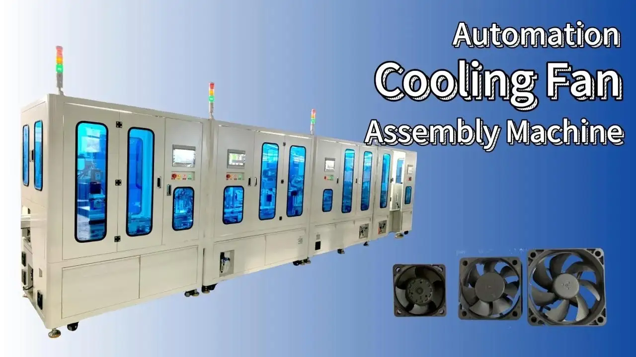 Produktionslinie für automatische Montagemaschinen für Kühlgebläse 1