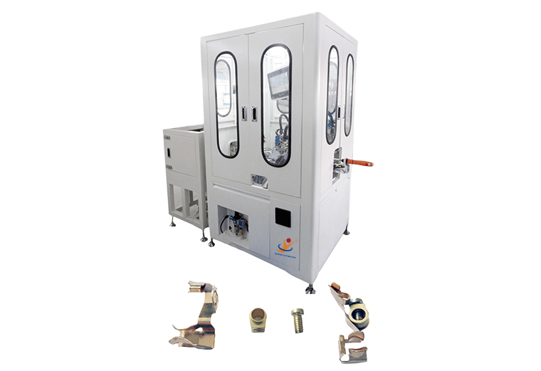 Precision Five-hole Left Plug Sleeve Assembly Machine 2