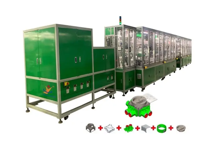 Cadena de producción automática de máquinas de ensamblaje de conectores de cajas de conexiones de plástico 1