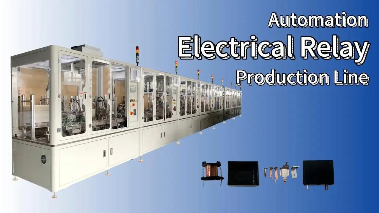 OEM & Línea de producción de ensamblaje automático de relés eléctricos ODM 1