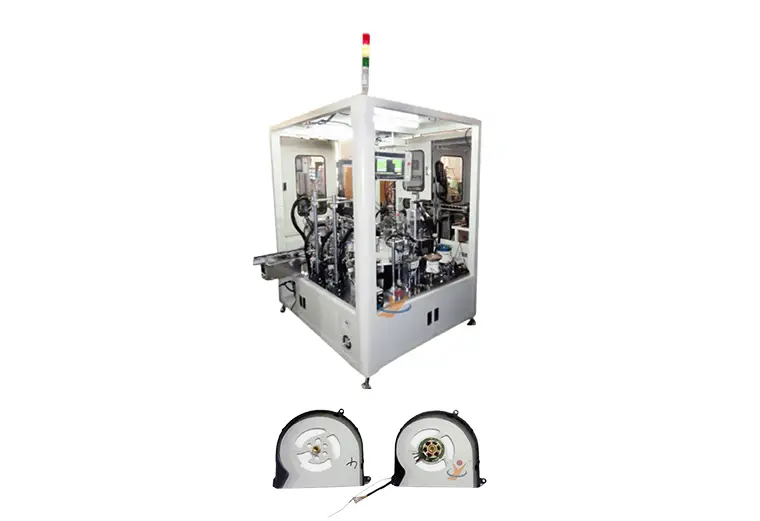 Línea de producción de máquina de ensamblaje automático de ventilador de refrigeración fabricado 1