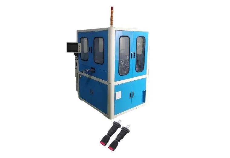 Automated Assembly Machine for Automotive Parts Safety Belt Buckle 1