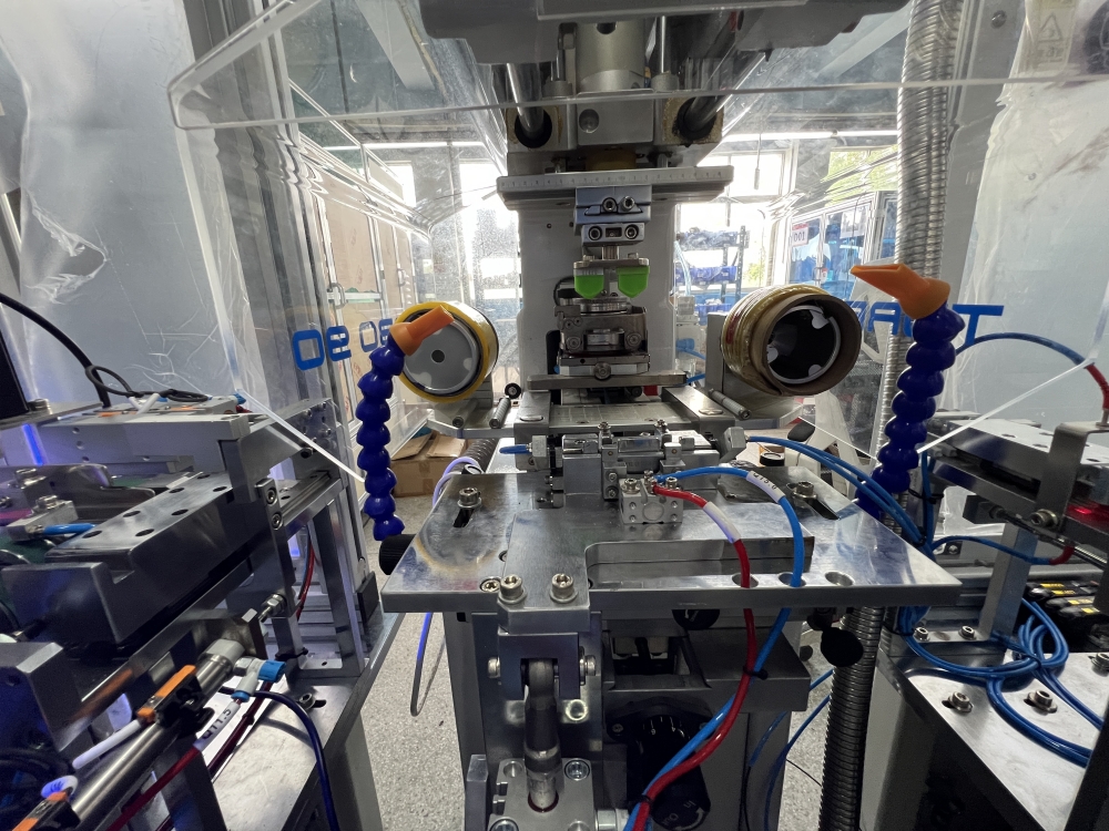 Fully Automatic Socket Button Pad Printing Machine | Yicheng Automation
