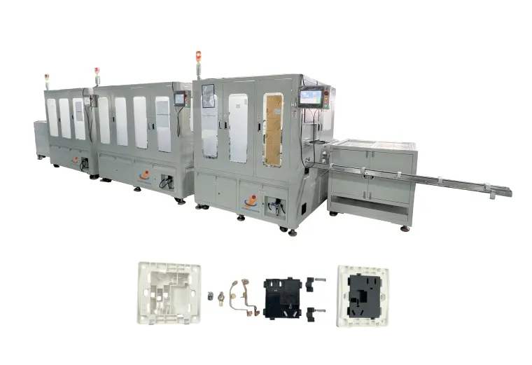 Automatic Electronic Components Assembly Machine by Yicheng 2