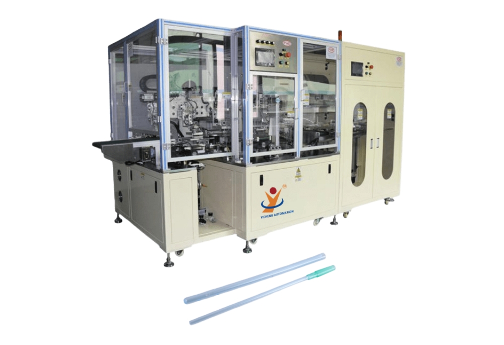 Medical Grade Clean Production Medical Vacuum Straw Automatic Assembly Machine 2