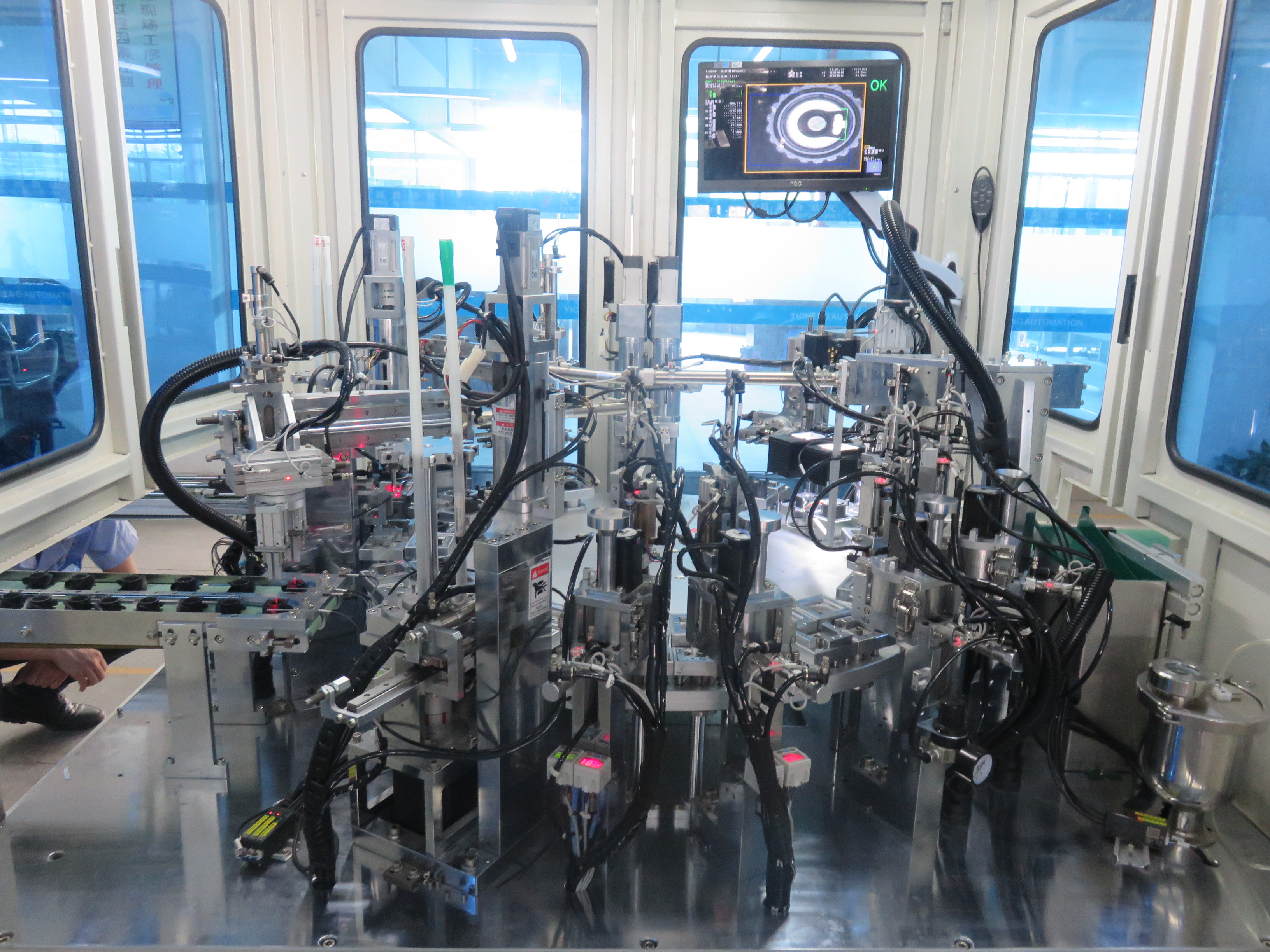 Cooling Fan Production Line Laptop Radiator Automatic Assembly Machine 4