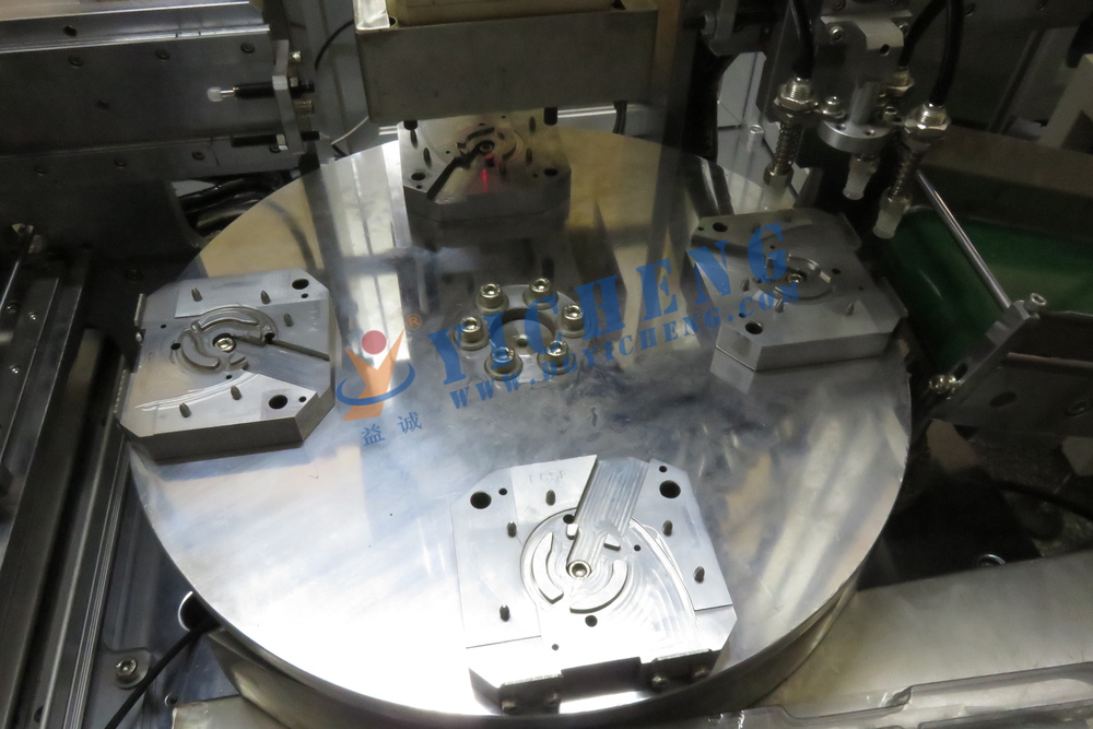 Semi-automation Cooling Fan Frame Ultrasonic Heat-Melt Assembly Machine 4