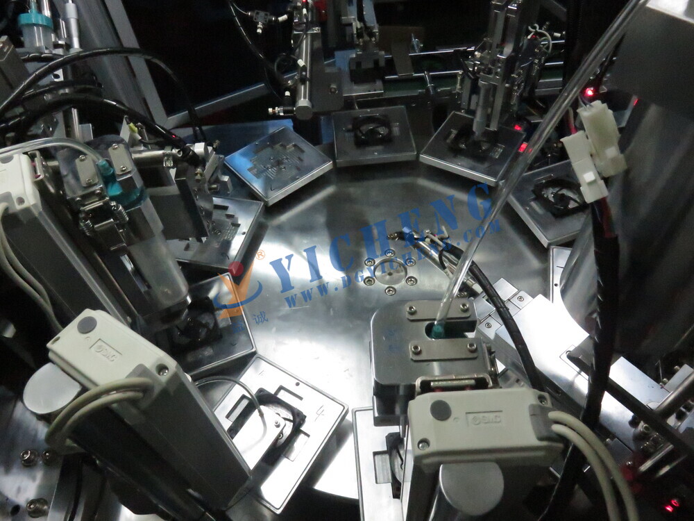 Precision & Efficient Core Assembly Solution Cooling Fan Center Assembly Machine 3