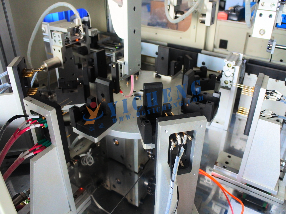 AC Connector Contactor Automatic Assembly Manufacturing Machine Line 7