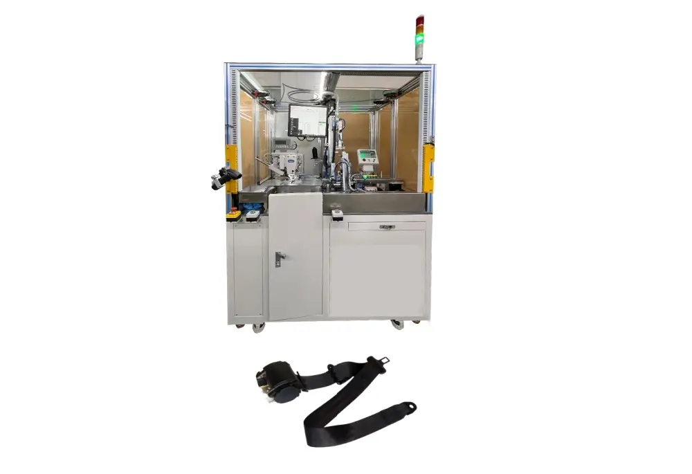 BYD Dual-side Seat Belt Retractor Automatic Assembly Line Smart Automotive Safety System Production 1