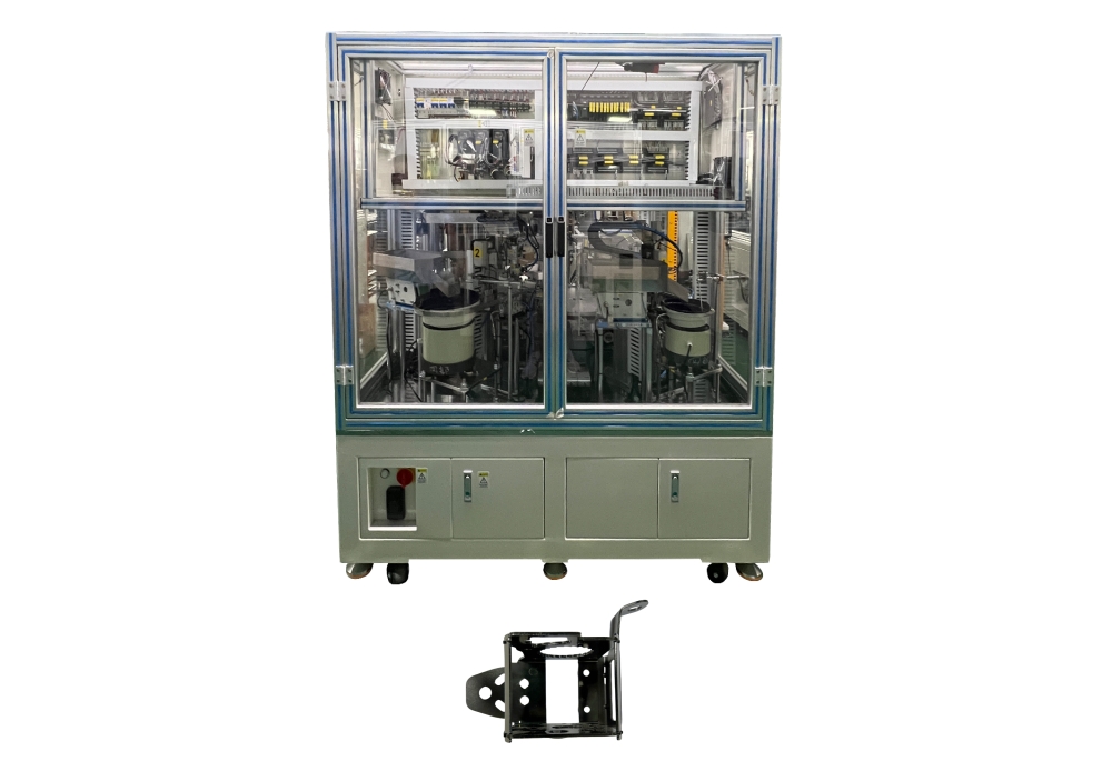 High-Precision Automotive Dual-side Seat Belt Frame Riveting Assembly Machine for BYD 1