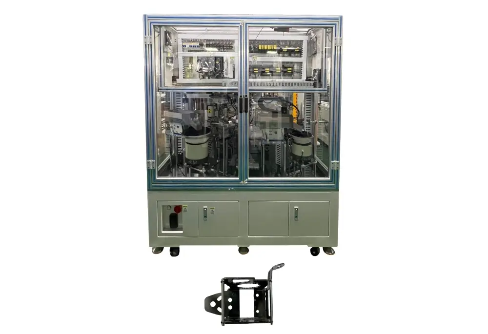 High-Precision Automotive Dual-side Seat Belt Frame Riveting Assembly Machine for BYD 1