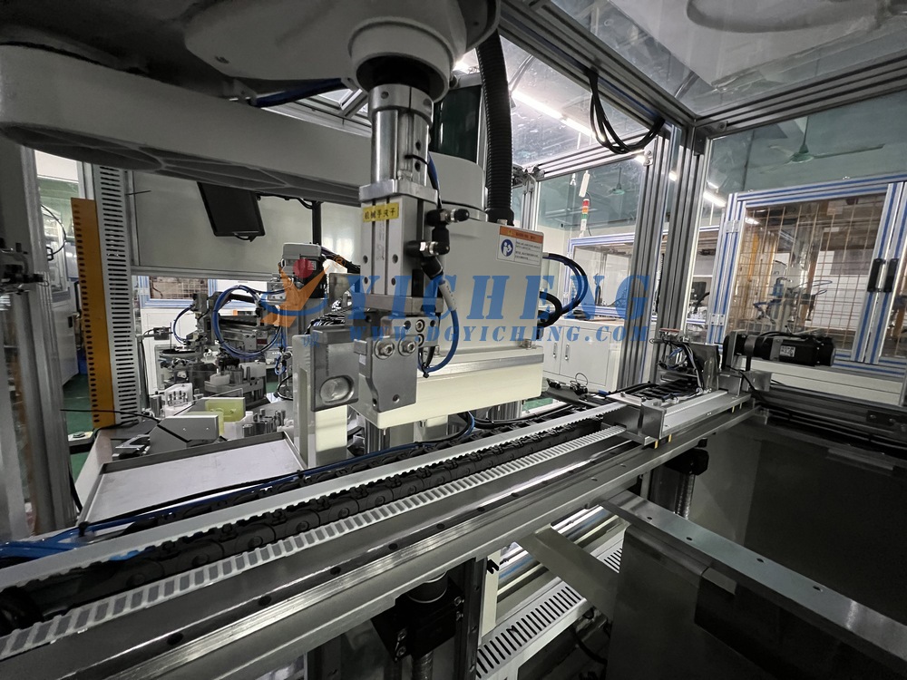 High-Precision Automotive Dual-side Seat Belt Frame Riveting Assembly Machine for BYD 2