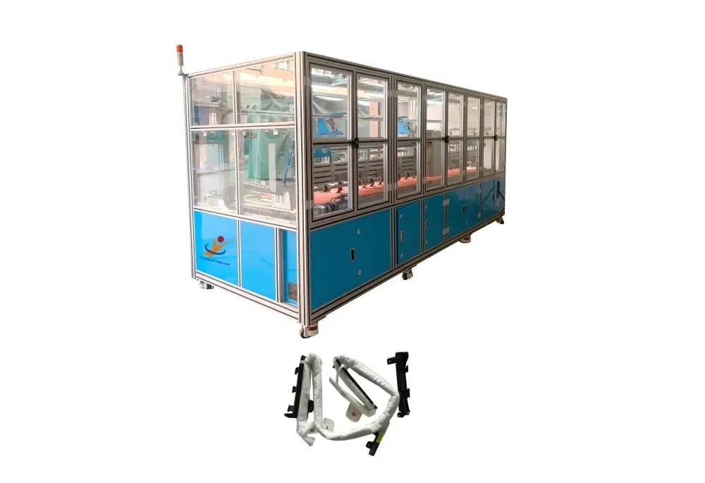 High-Speed Production Solution Automatic Airbag Folding Equipment for Automotive Safety 1