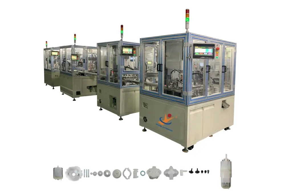 Hochvorbereitete Smart Production System Custom Solutions Automatische Wasserpumpen-Montage-Linie 1