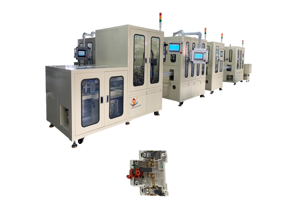High-Speed Panasonic Miniature Circuit Breaker Assembly Machine 1