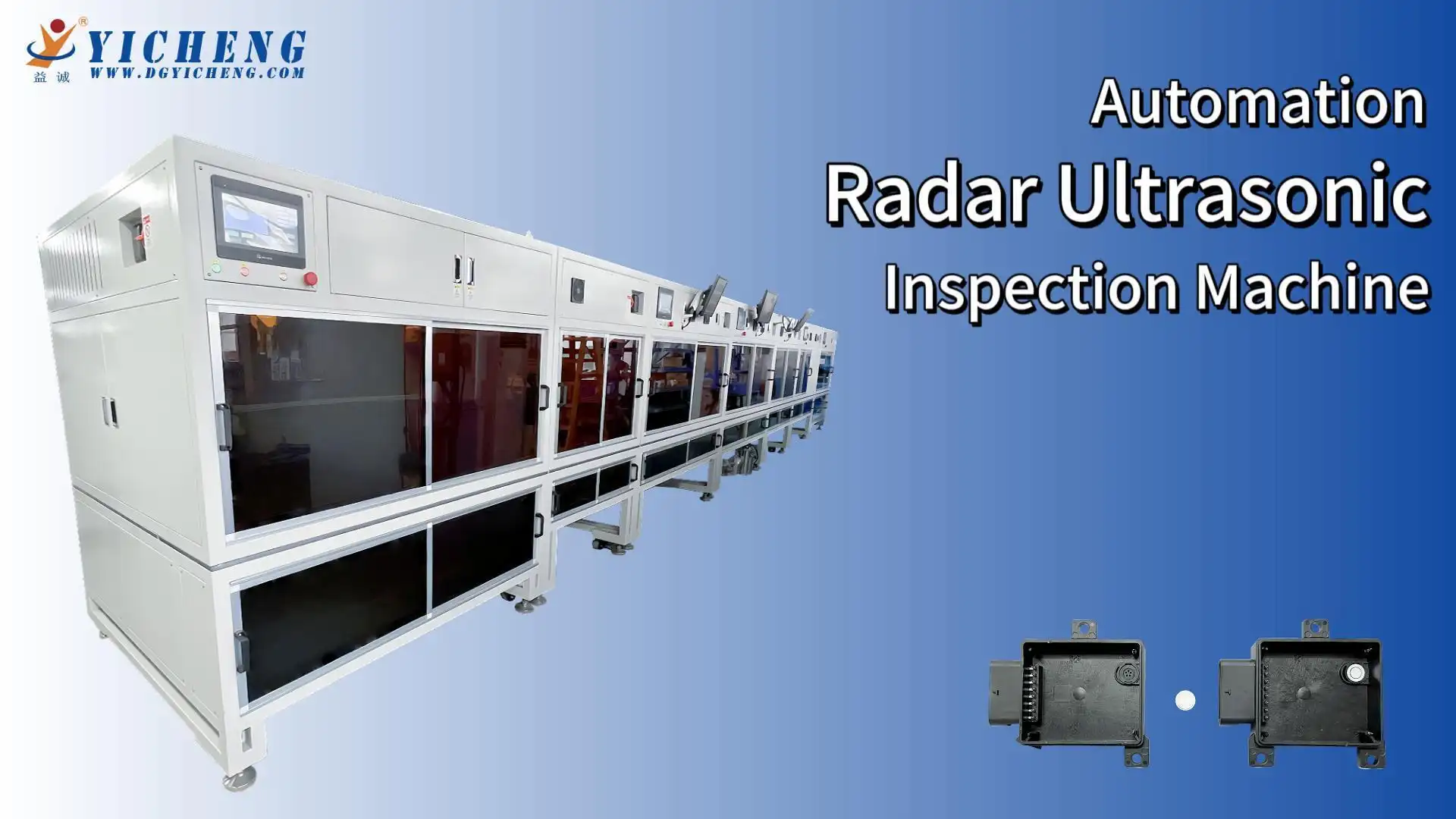 Probador antiinterferencias de alta precisión con fusión radar-ultrasónica de ondas milimétricas 1