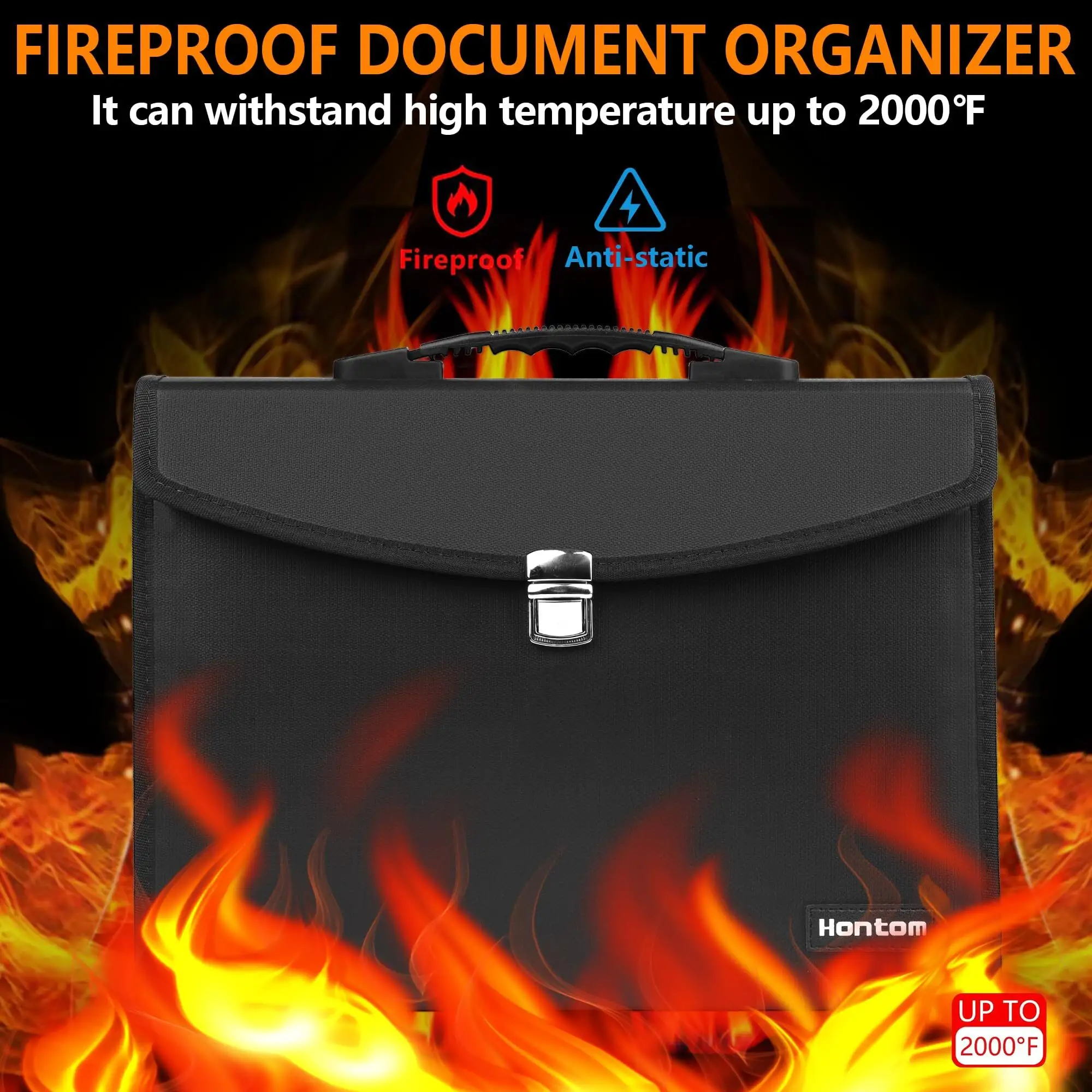 Sanjiu Best Waterproof and Fireproof Document Bag / Factory Direct Supply 2