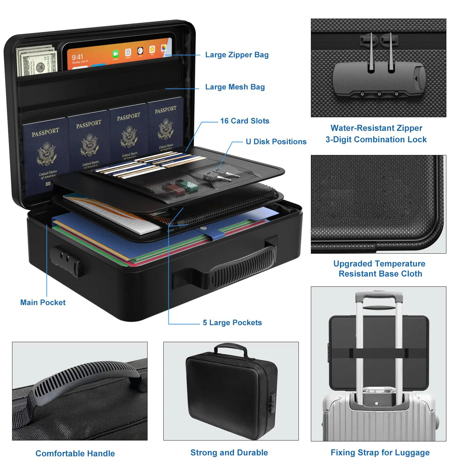 Wholesale Fireproof Waterproof Box Sanjiu Brand 6