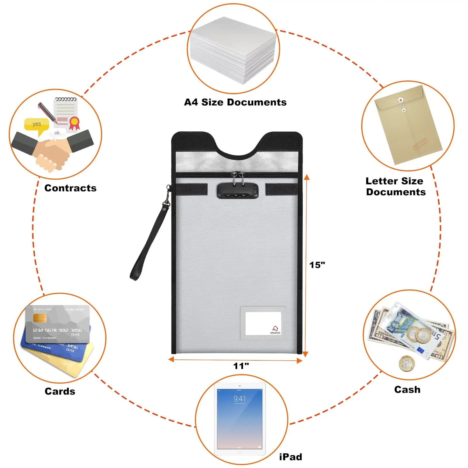 Oem & Odmfire Proof Box for Documents for House 4