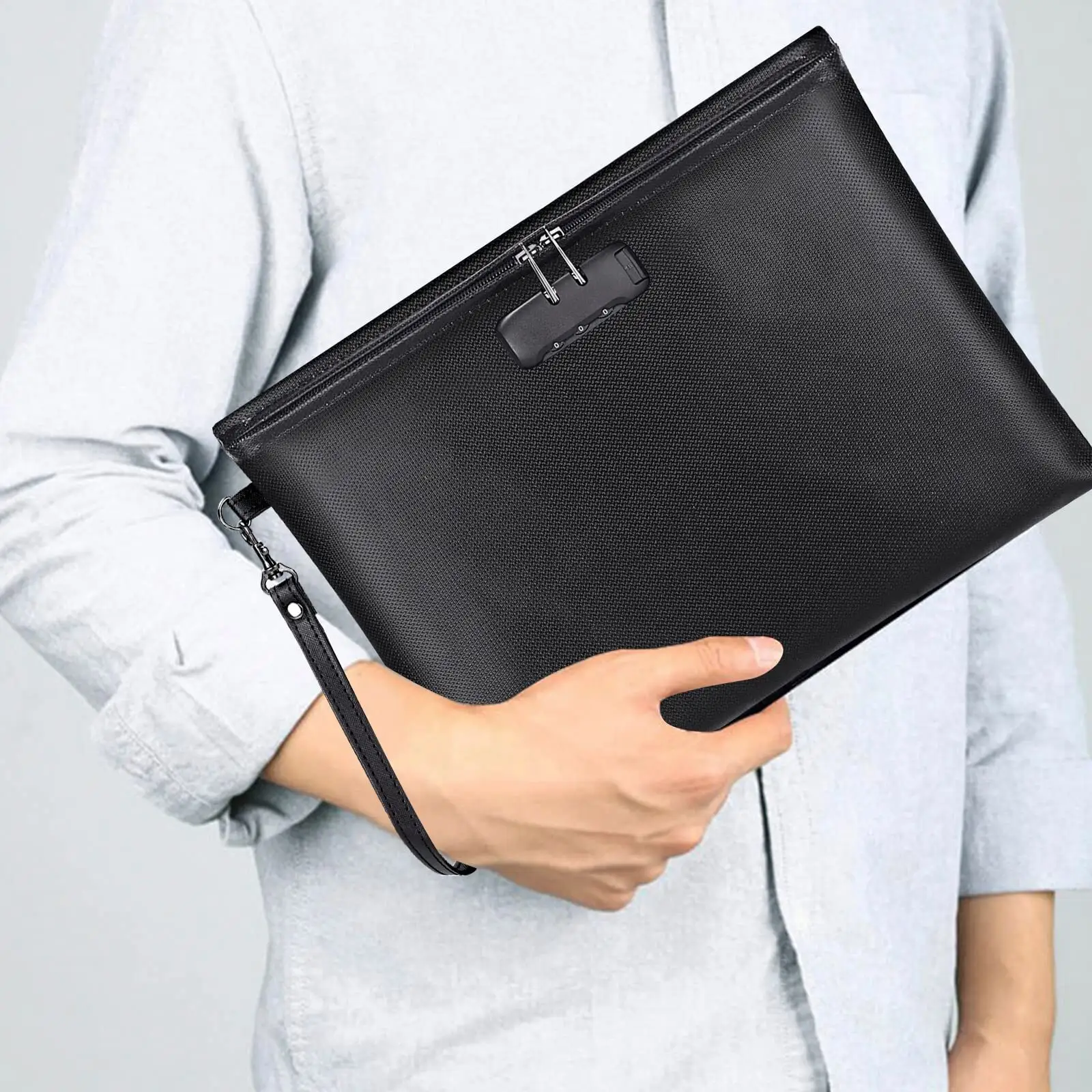 Customized Fire and Water Resistant Document Bag Made in China for Market 4