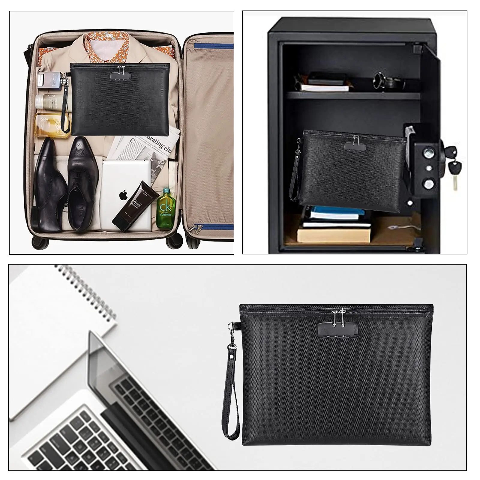 Customized Fire and Water Resistant Document Bag Made in China for Market 3