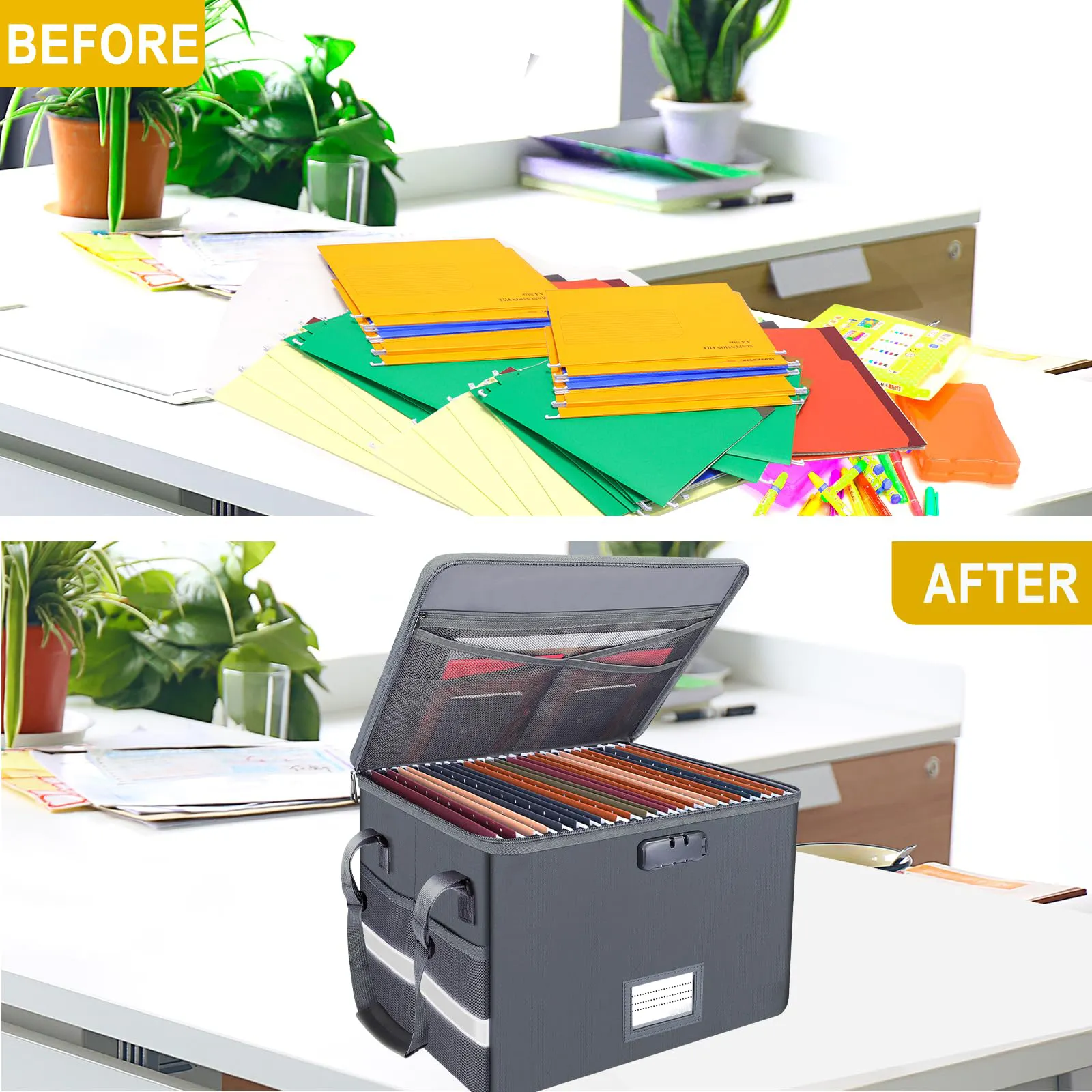 Good Selling Fireproof Waterproof File Box Series for Wholesale 2