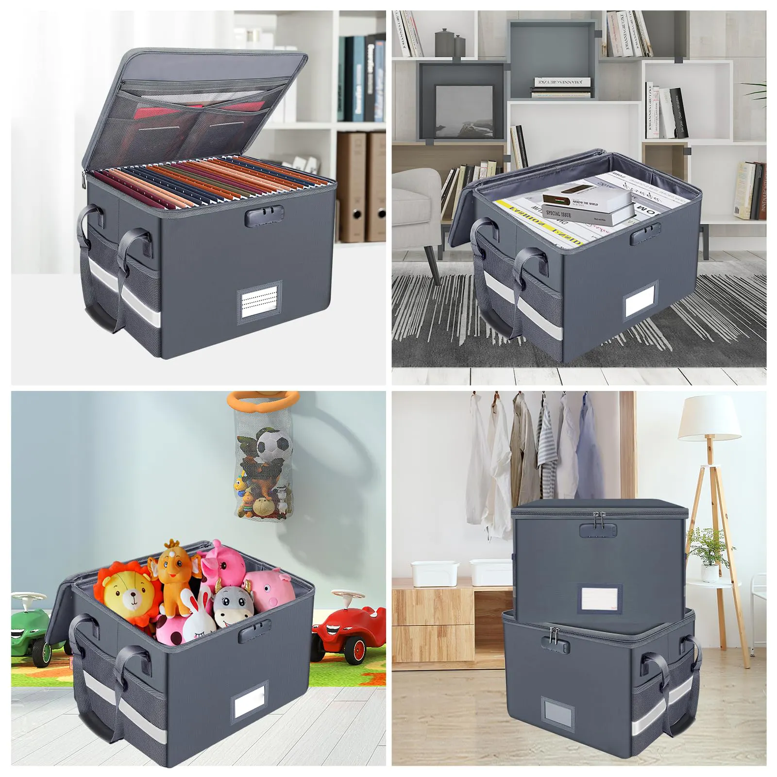 Good Selling Fireproof Waterproof File Box Series for Wholesale 7