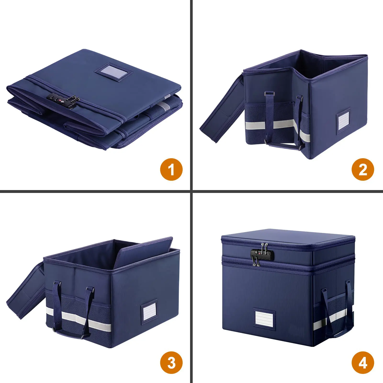 Water and Fireproof Box Bulk Buy Sanjiu 9