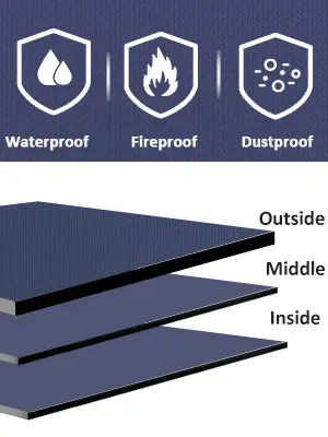 Water and Fireproof Box Bulk Buy Sanjiu 10