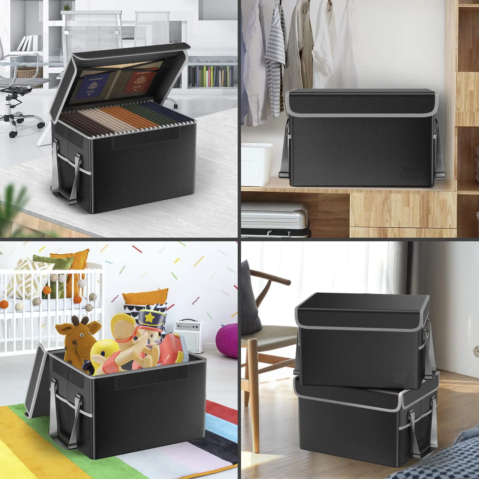 Wholesale Best Fireproof Waterproof File Box with Good Price for Apartment 3