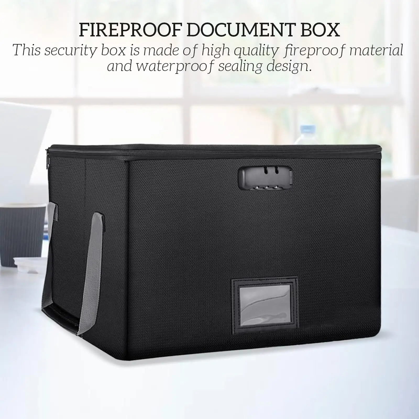 Bulk Best Fireproof Waterproof File Box with Custom Services for House 7