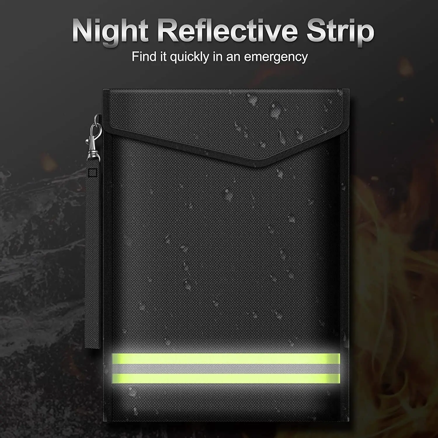 Custom Fireproof Document Pouch with Custom Services Manufacturer | Sanjiu 2