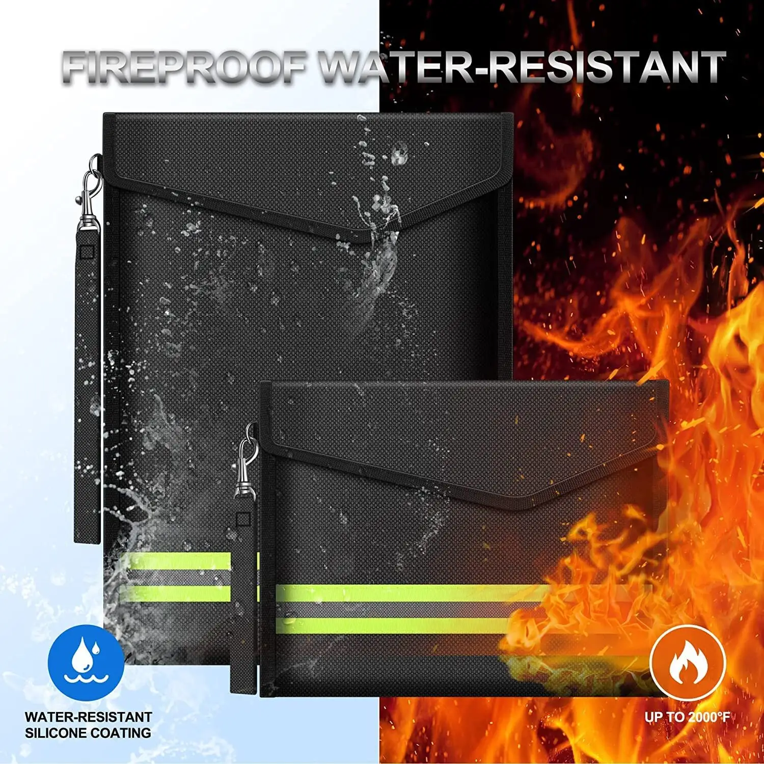 Custom Fireproof Document Pouch with Custom Services Manufacturer | Sanjiu 3